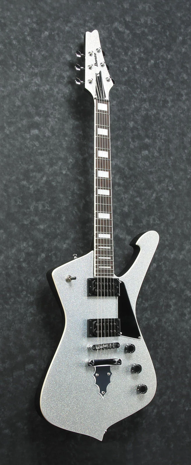 IBANEZ PS60 SSL SIGNATURE PAUL STANLEY GUITARRA ELECTRICA SILVER SPARKLE - Image 13