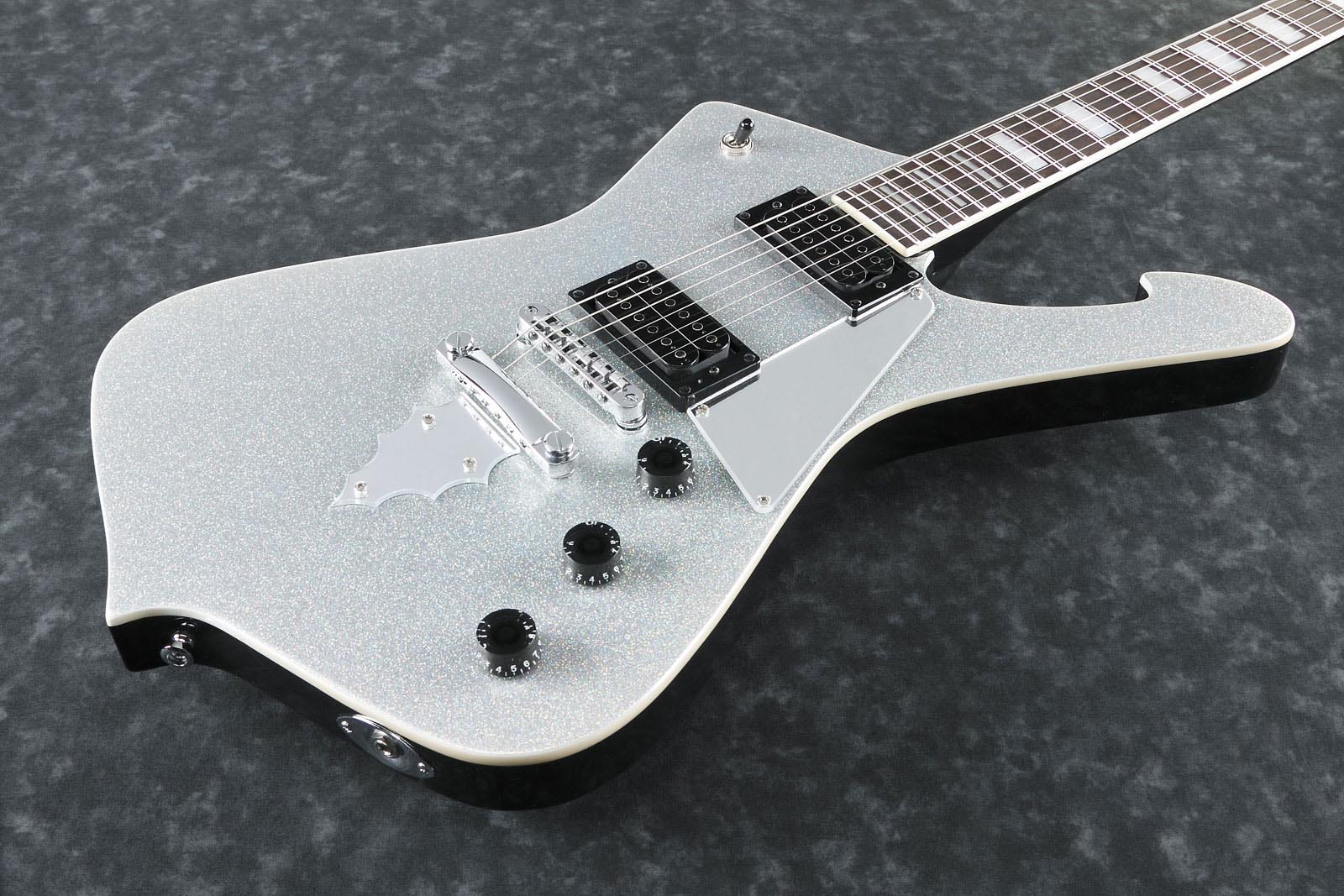IBANEZ PS60 SSL SIGNATURE PAUL STANLEY GUITARRA ELECTRICA SILVER SPARKLE - Image 15