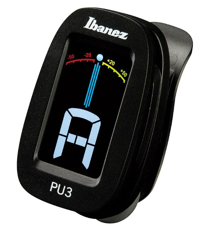 IBANEZ PU3 BK AFINADOR CROMATICO PINZA NEGRO - Image 7