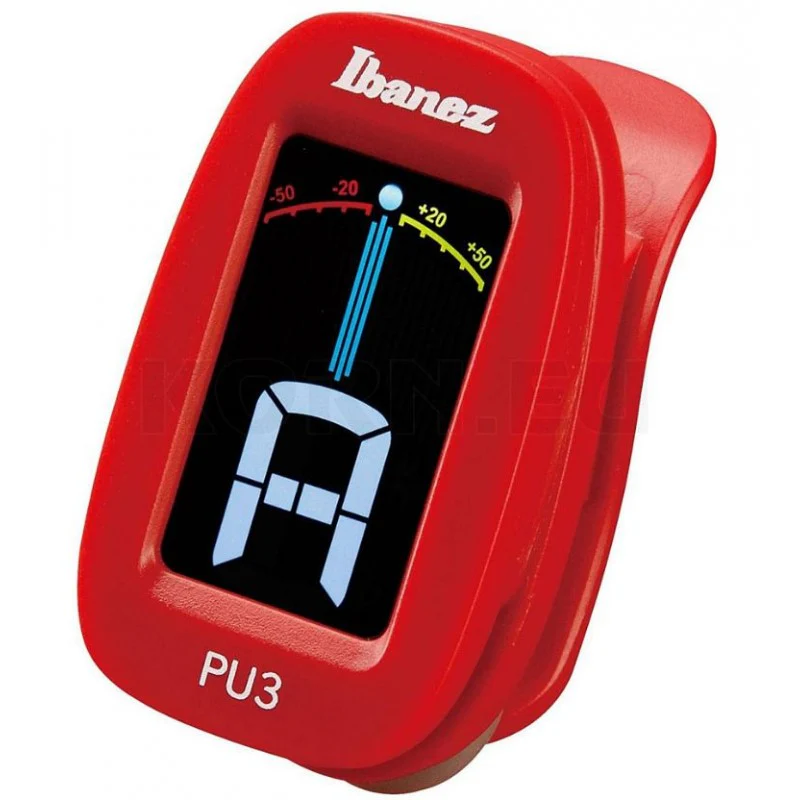 IBANEZ PU3 RD AFINADOR CROMATICO PINZA ROJO - Image 2
