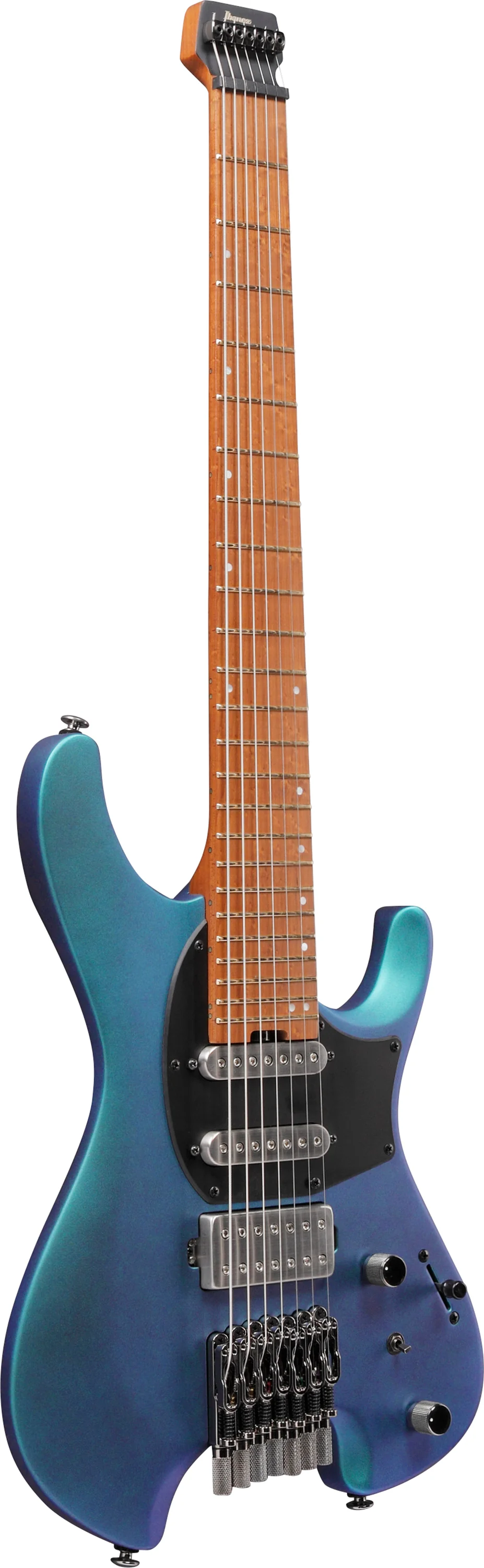 IBANEZ Q547 BMM GUITARRA ELECTRICA 7 CUERDAS BLUE CHAMELEON METALLIC MATTE - Image 2