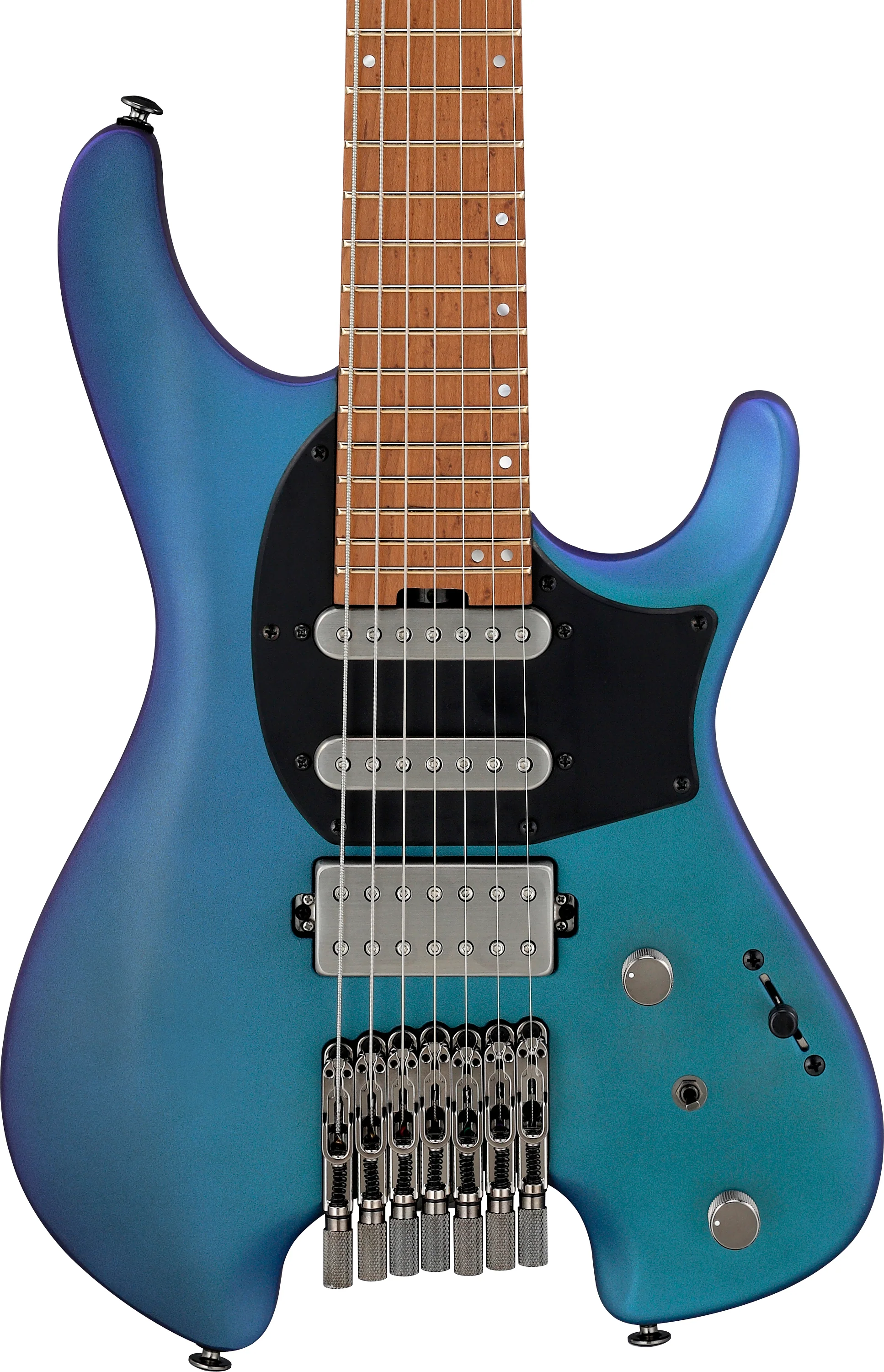 IBANEZ Q547 BMM GUITARRA ELECTRICA 7 CUERDAS BLUE CHAMELEON METALLIC MATTE - Image 4