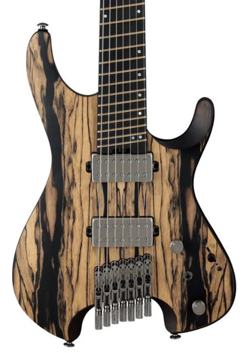 IBANEZ QX527PE NTF GUITARRA ELECTRICA 7 CUERDAS NATURAL - Image 4