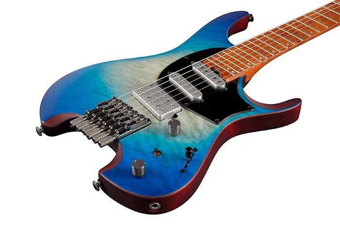 IBANEZ QX54QM BSM GUITARRA ELECTRICA BLUE SPHERE BURST MATTE - Image 10