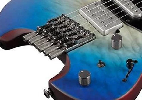 IBANEZ QX54QM BSM GUITARRA ELECTRICA BLUE SPHERE BURST MATTE - Image 12