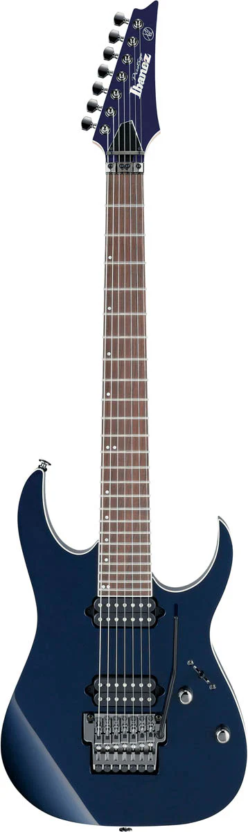 IBANEZ RG2027RXL DTB PRESTIGE GUITARRA ELECTRICA 7 CUERDAS DARK TIDE BLUE