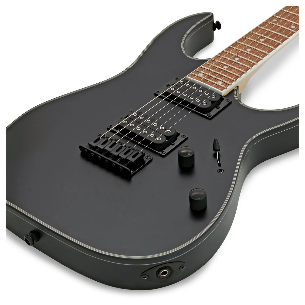 IBANEZ RG421EX BKF GUITARRA ELECTRICA BLACK FLAT - Image 4