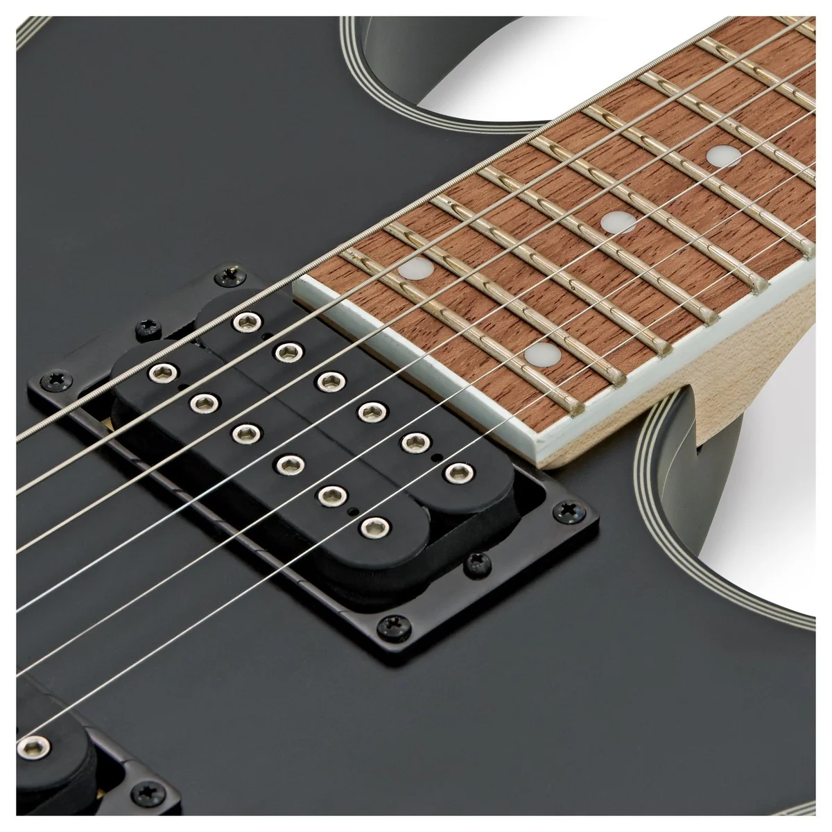 IBANEZ RG421EX BKF GUITARRA ELECTRICA BLACK FLAT - Image 5