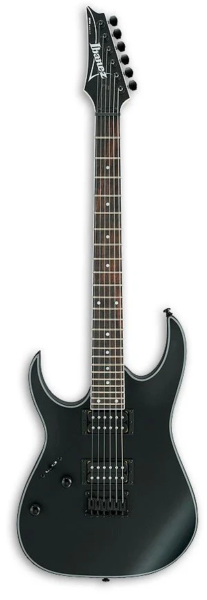 IBANEZ RG421EXL BKF GUITARRA ELECTRICA ZURDOS BLACK FLAT
