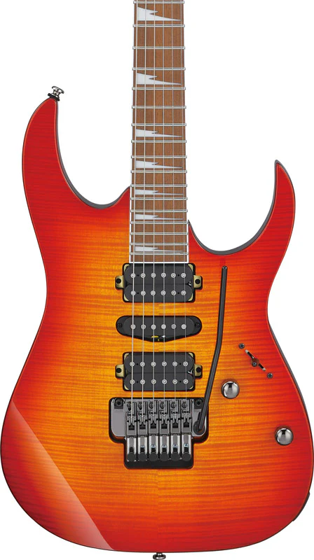 IBANEZ RG470DXFM CS GUITARRA ELECTRICA CHERRY SUNBURST - Image 4