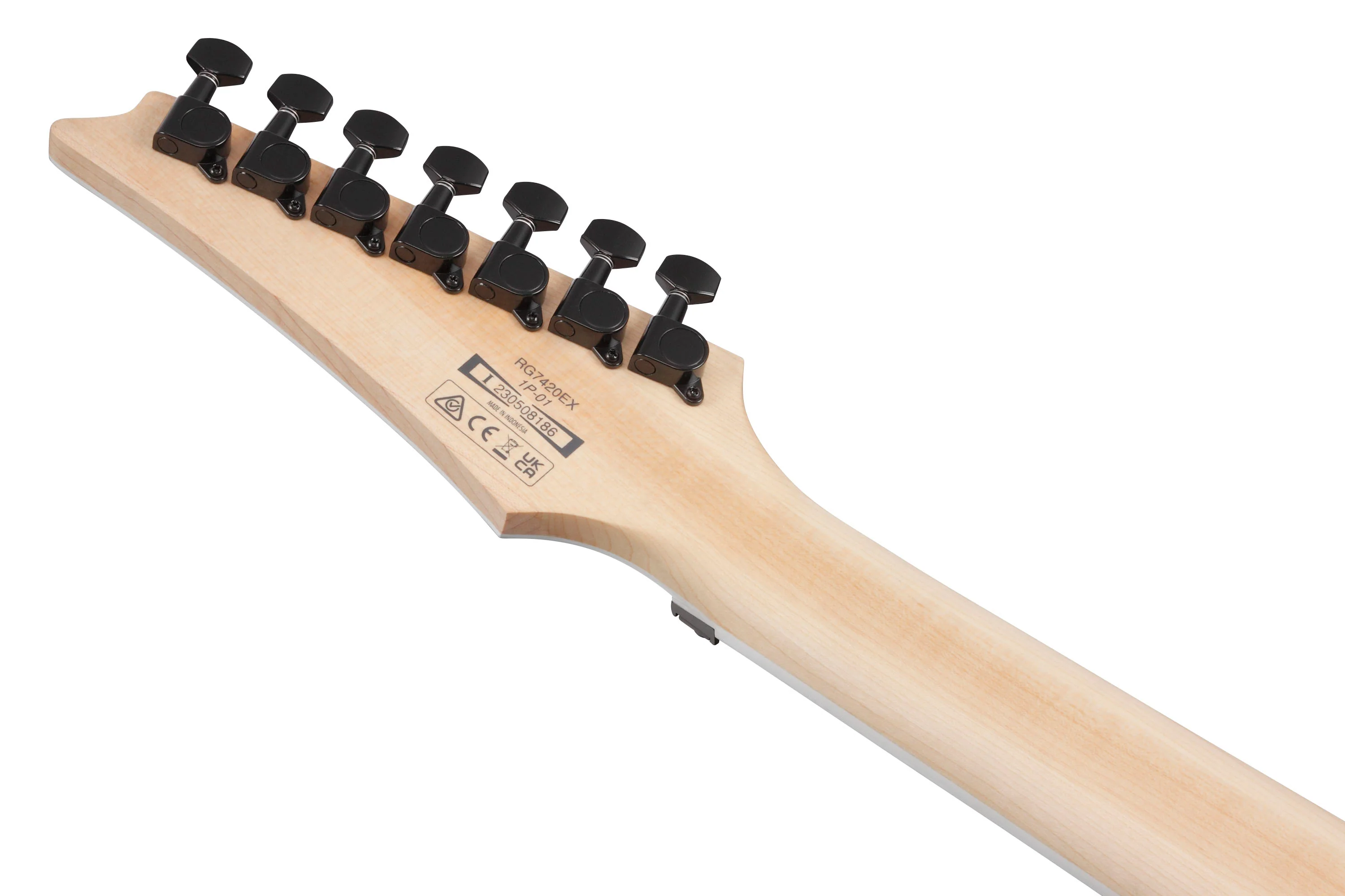 IBANEZ RG7420EX BKF GUITARRA ELECTRICA 7 CUERDAS BLACK FLAT - Image 7