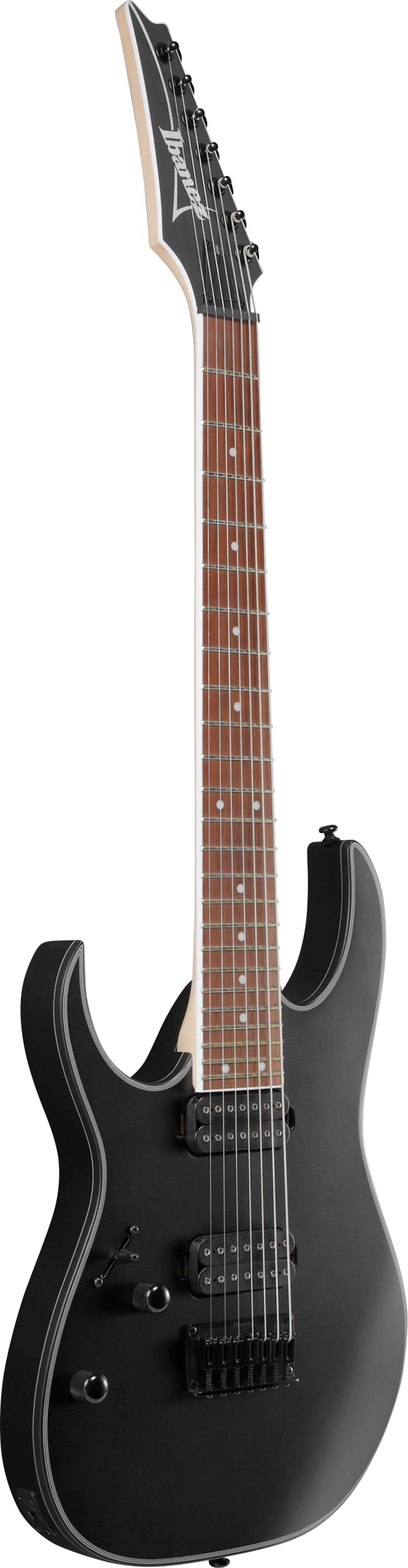 IBANEZ RG7421EXL BKF GUITARRA ELECTRICA 7 CUERDAS BLACK FLAT ZURDOS - Image 2