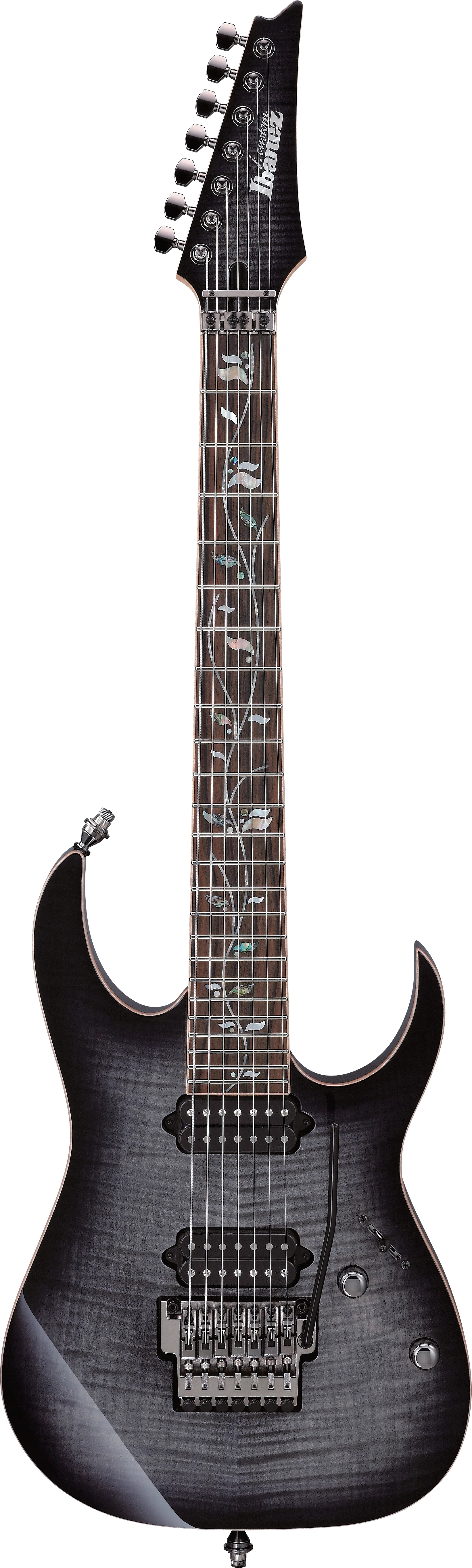 IBANEZ RG8527 BRE J. CUSTOM GUITARRA ELECTRICA 7 CUERDAS BLACK RUTILE