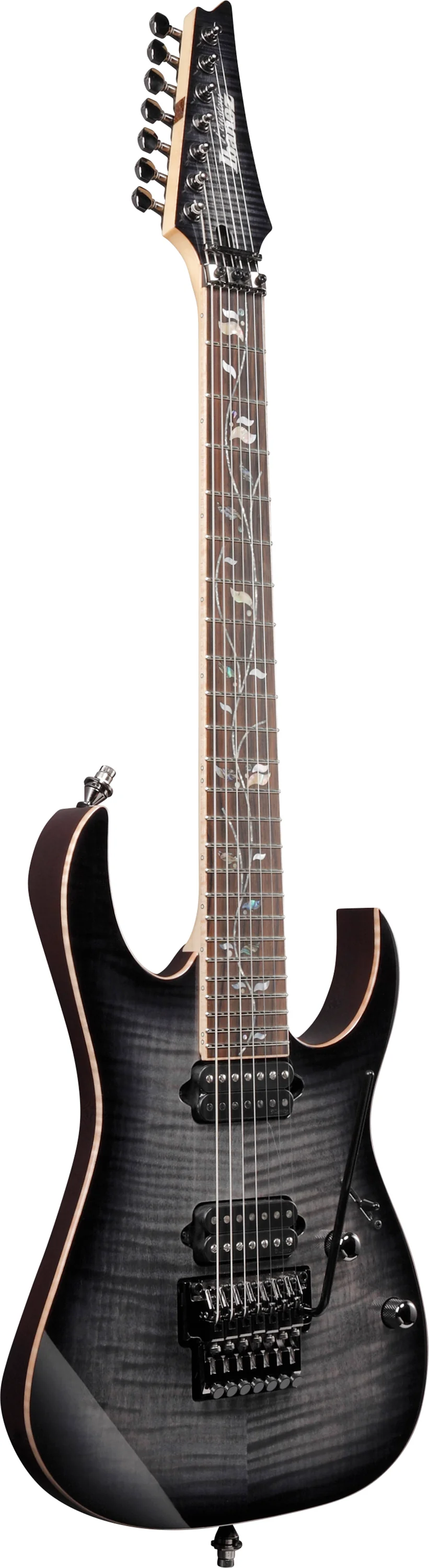 IBANEZ RG8527 BRE J. CUSTOM GUITARRA ELECTRICA 7 CUERDAS BLACK RUTILE - Image 2