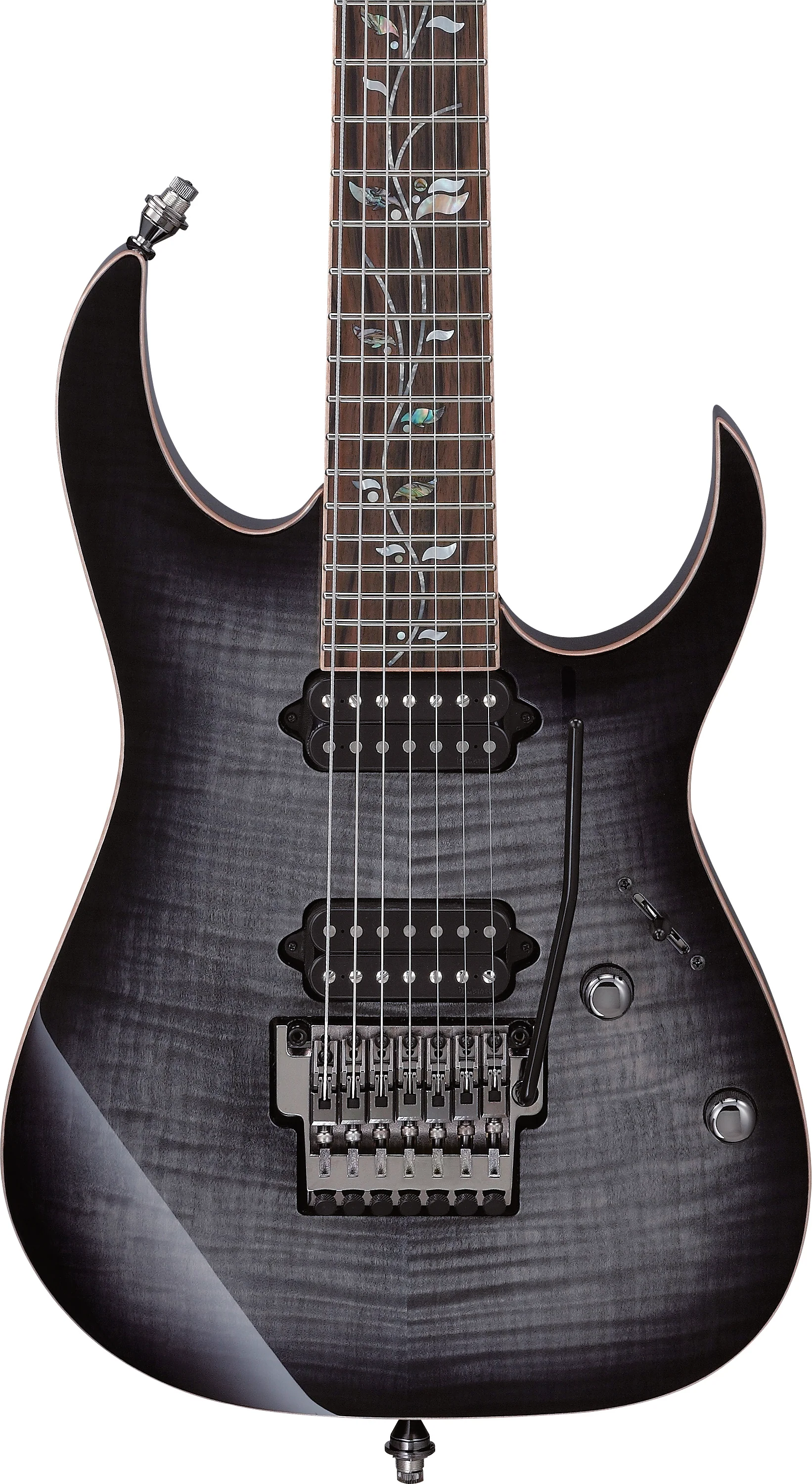 IBANEZ RG8527 BRE J. CUSTOM GUITARRA ELECTRICA 7 CUERDAS BLACK RUTILE - Image 4