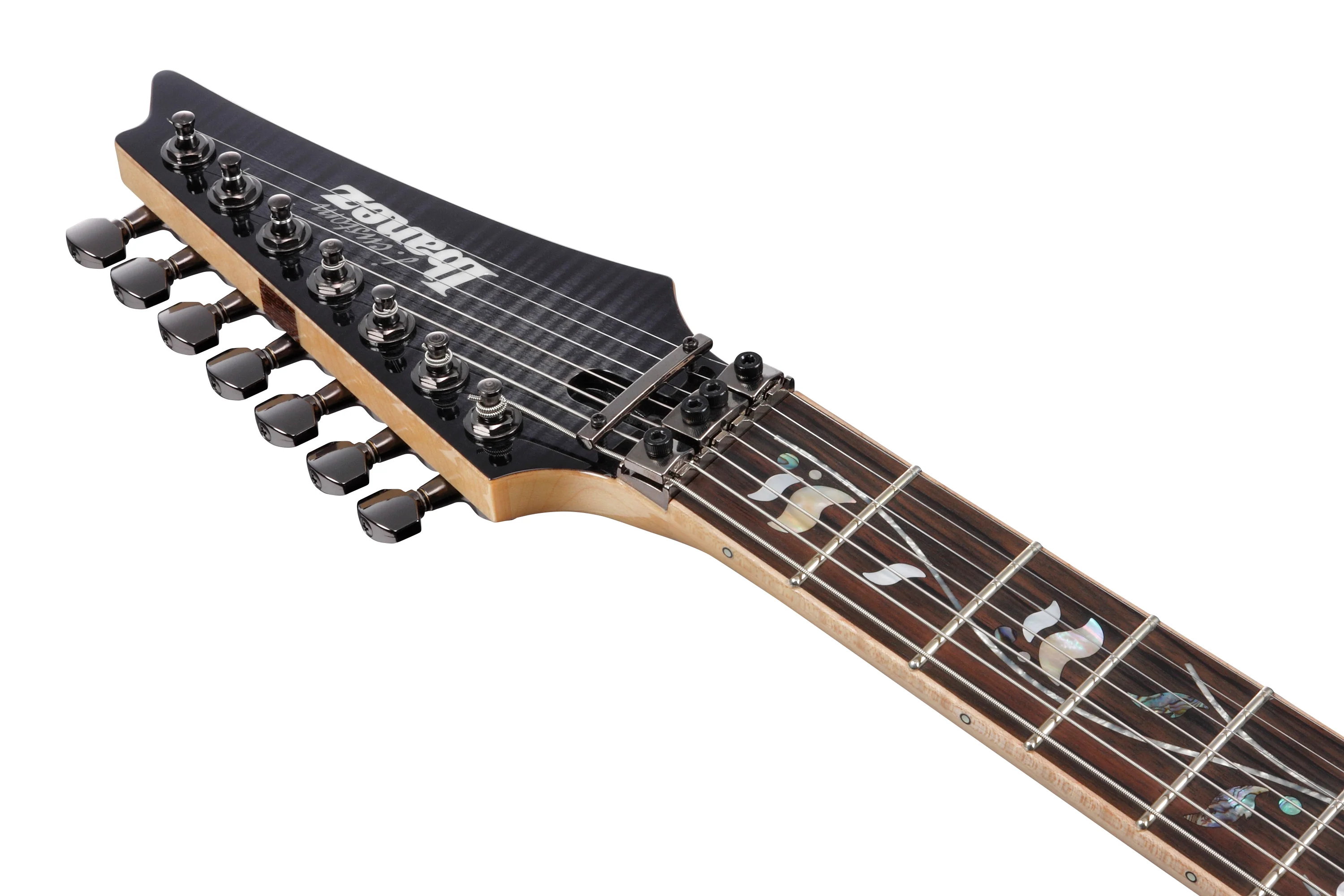 IBANEZ RG8527 BRE J. CUSTOM GUITARRA ELECTRICA 7 CUERDAS BLACK RUTILE - Image 6