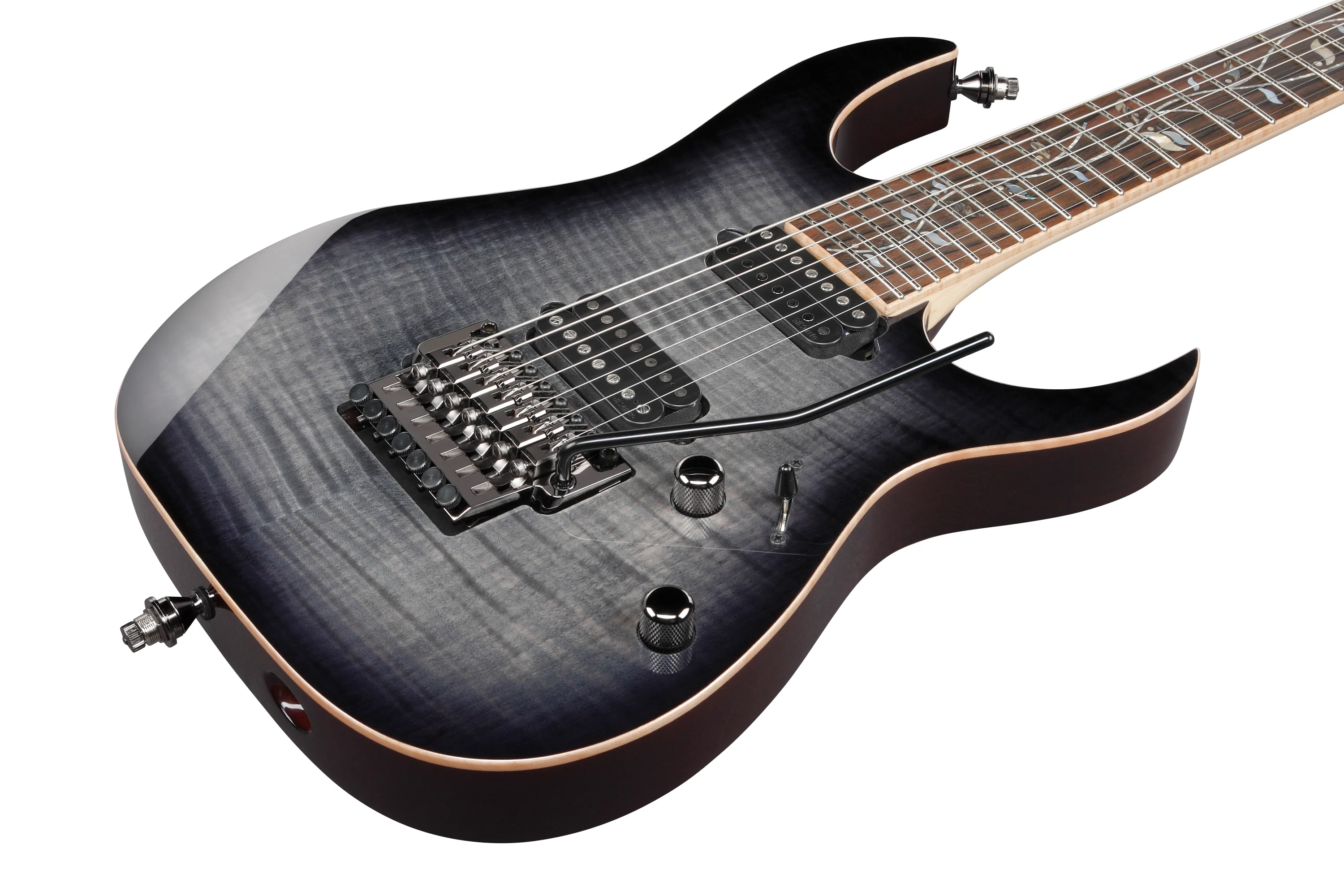 IBANEZ RG8527 BRE J. CUSTOM GUITARRA ELECTRICA 7 CUERDAS BLACK RUTILE - Image 8