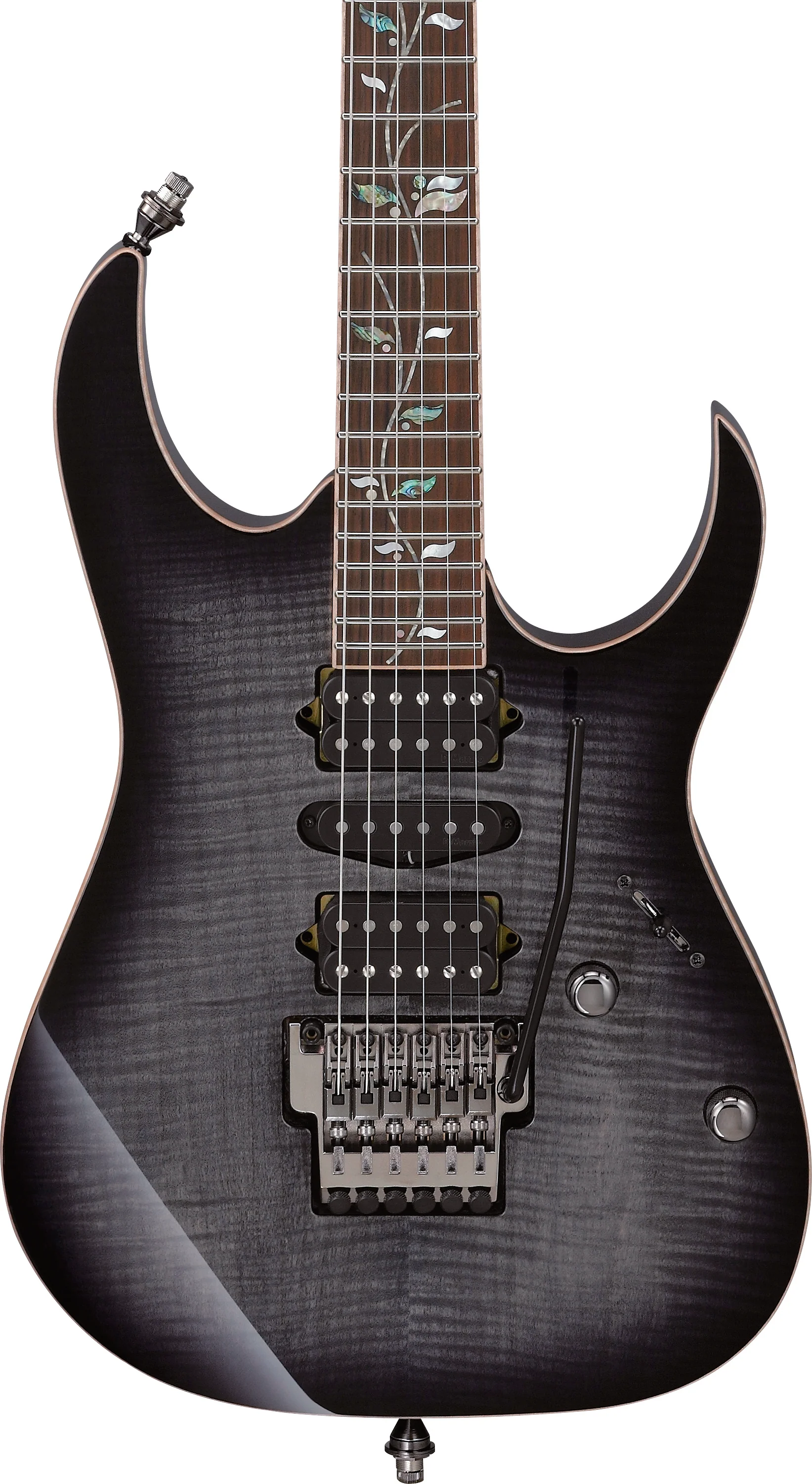 IBANEZ RG8570 BRE J. CUSTOM GUITARRA ELECTRICA BLACK RUTILE - Image 4