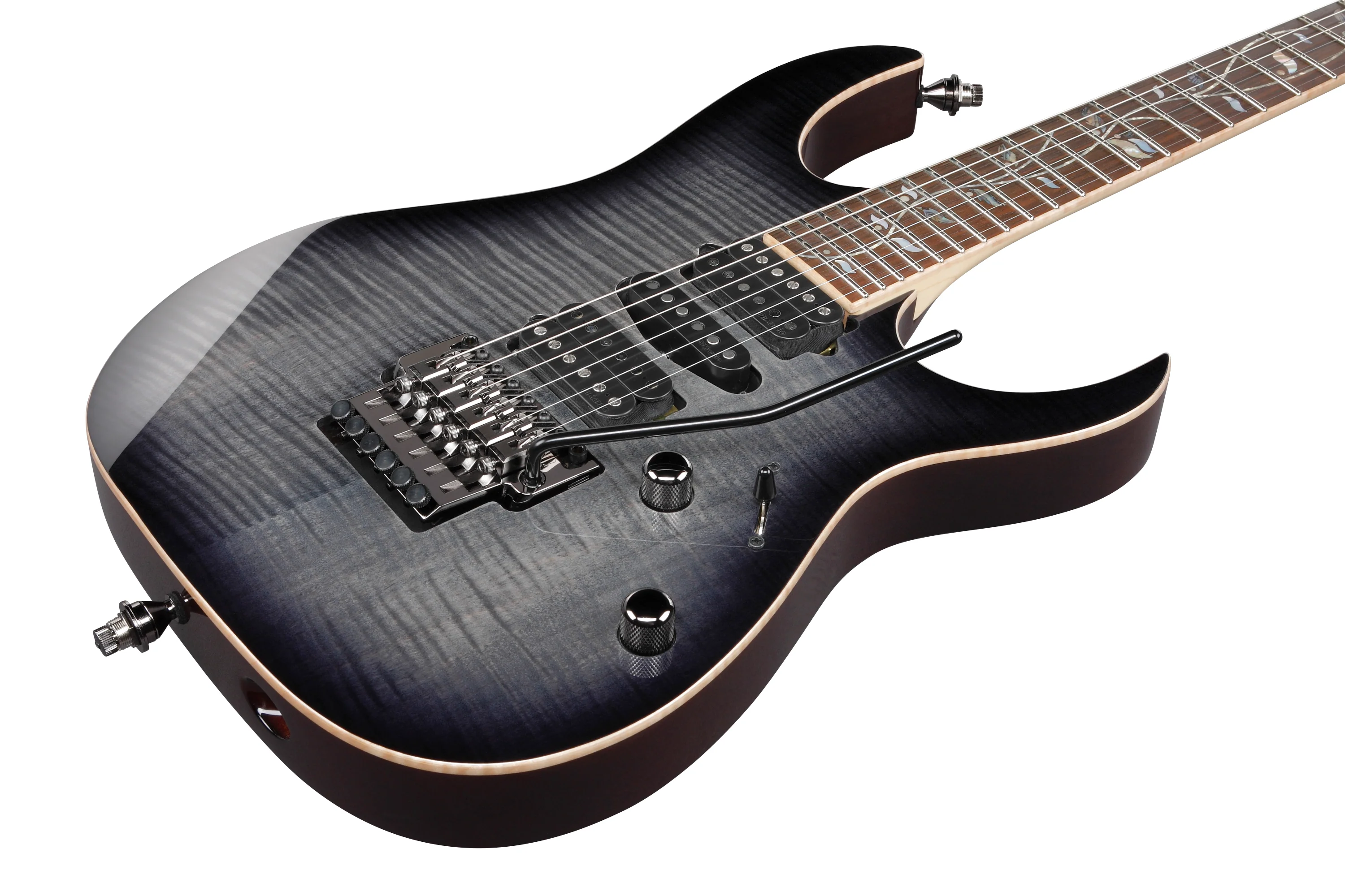 IBANEZ RG8570 BRE J. CUSTOM GUITARRA ELECTRICA BLACK RUTILE - Image 8