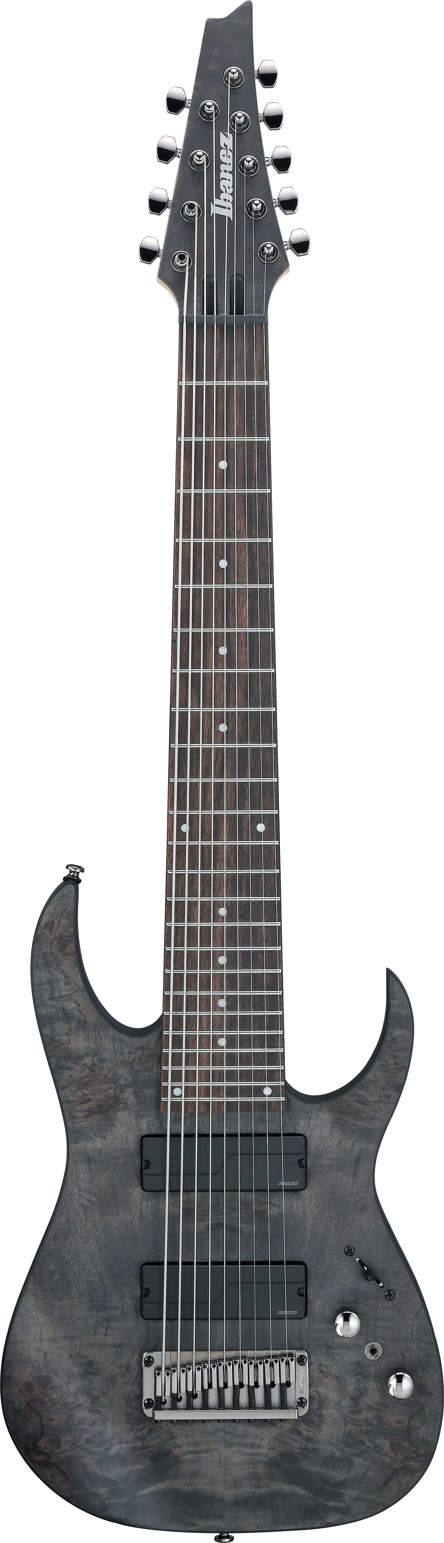 IBANEZ RG9PB TGF GUITARRA ELECTRICA 9 CUERDAS TRANSPARENT GRAY FLAT