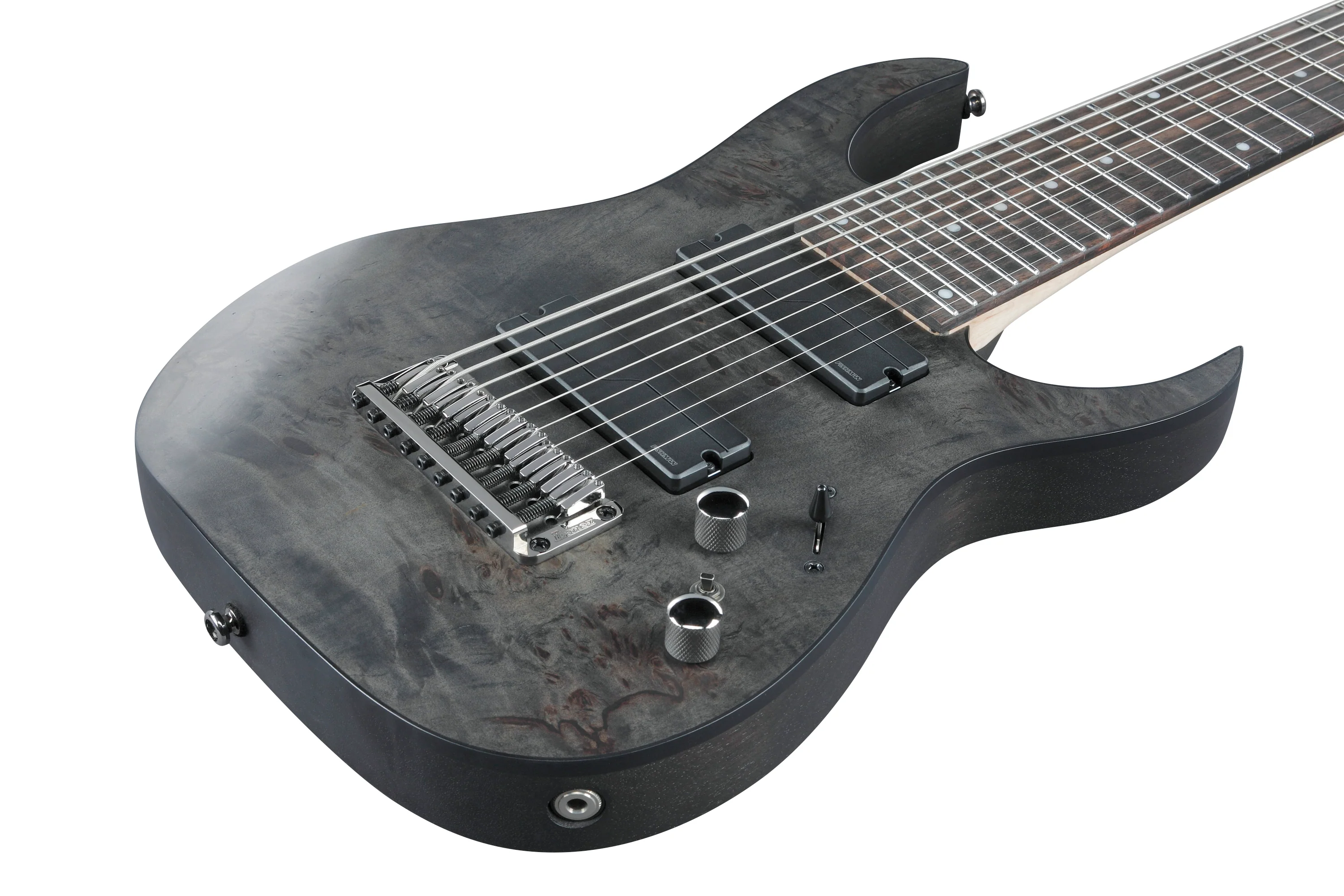 IBANEZ RG9PB TGF GUITARRA ELECTRICA 9 CUERDAS TRANSPARENT GRAY FLAT - Image 8