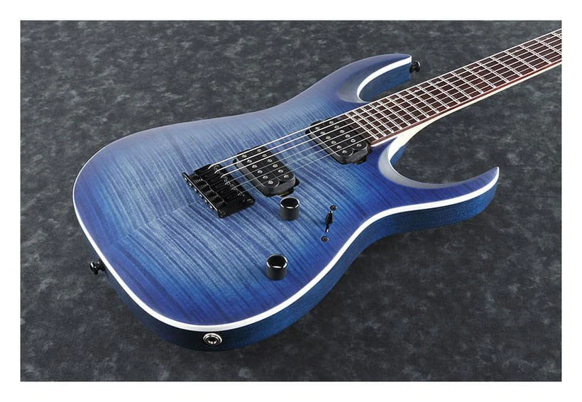 IBANEZ RGA42FM BLF GUITARRA ELECTRICA BLUE LAGOON BURST FLAT - Image 10