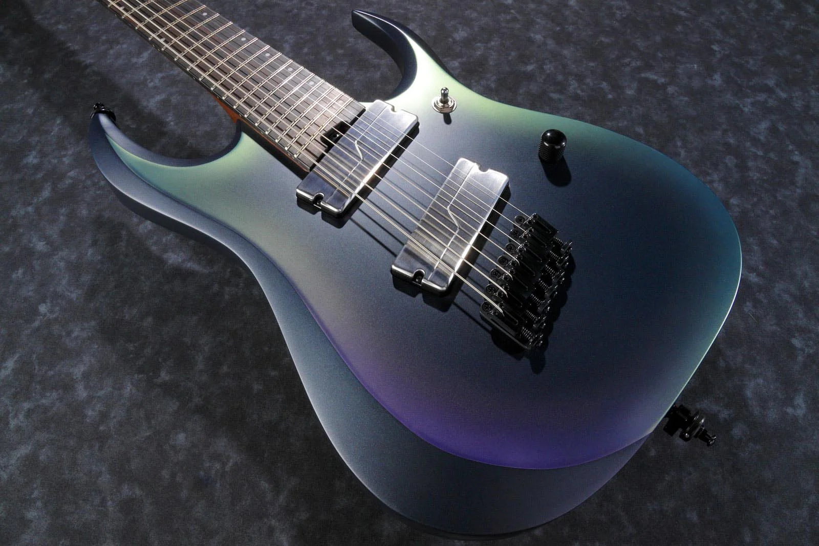 IBANEZ RGD71ALMS BAM AXION LABEL GUITARRA ELECTRICA 7 CUERDAS MULTIESCALA BLACK AURORA BURST - Image 11