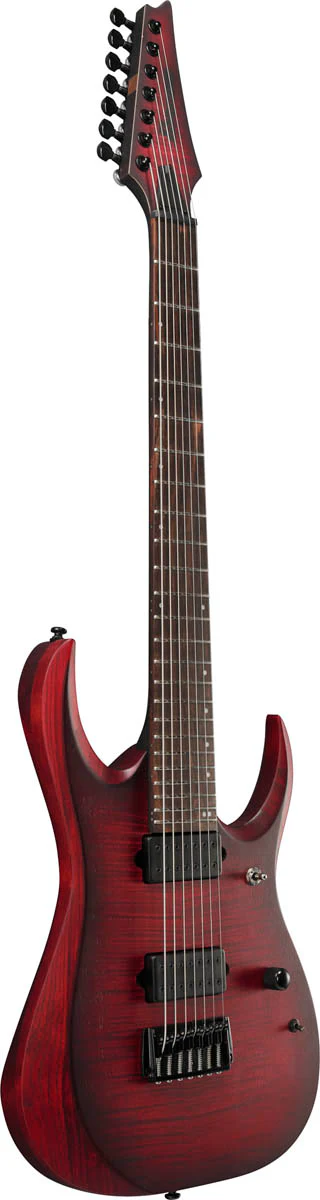 IBANEZ RGD721FA WUF GUITARRA ELECTRICA 7 CUERDAS STAINED WINE RED BURST FLAT - Image 3