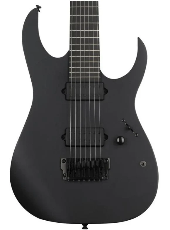 IBANEZ RGIXL7 BKF IRON LABEL GUITARRA ELECTRICA 7 CUERDAS NEGRA - Image 3