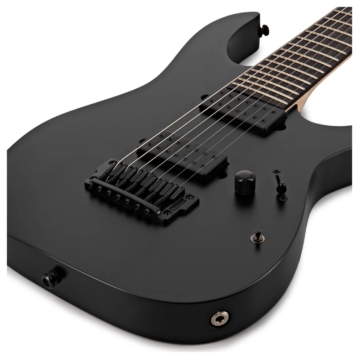IBANEZ RGIXL7 BKF IRON LABEL GUITARRA ELECTRICA 7 CUERDAS NEGRA - Image 5