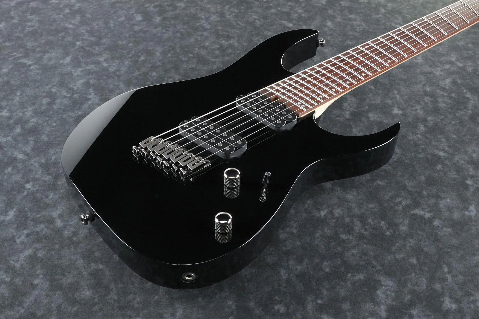 IBANEZ RGMS7 BK GUITARRA ELECTRICA 7 CUERDAS MULTI-ESCALA NEGRA - Image 10