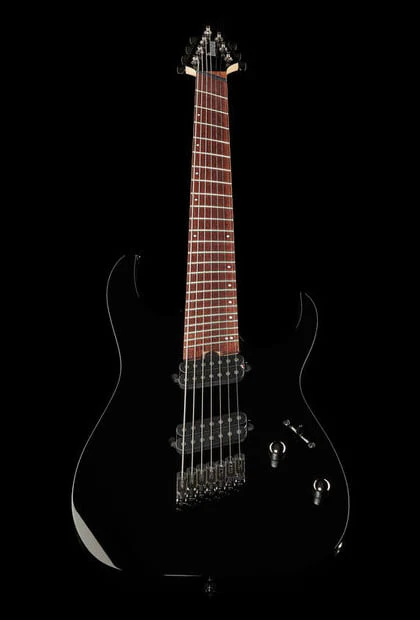 IBANEZ RGMS7 BK GUITARRA ELECTRICA 7 CUERDAS MULTI-ESCALA NEGRA - Image 23
