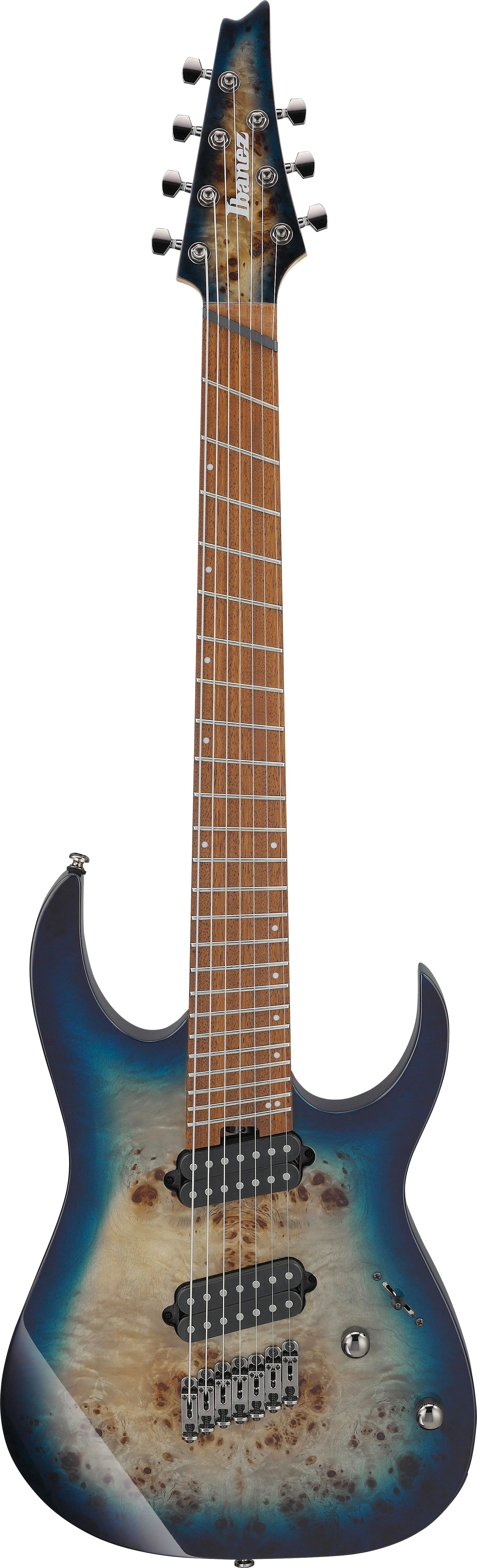 IBANEZ RGMS7PB CBS GUITARRA ELECTRICA 7 CUERDAS COSMIC BLUE STAR BURST