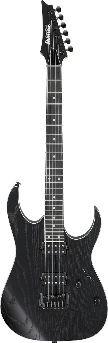 IBANEZ RGR662AHBF WK PRESTIGE GUITARRA ELECTRICA WEATHERED BLACK