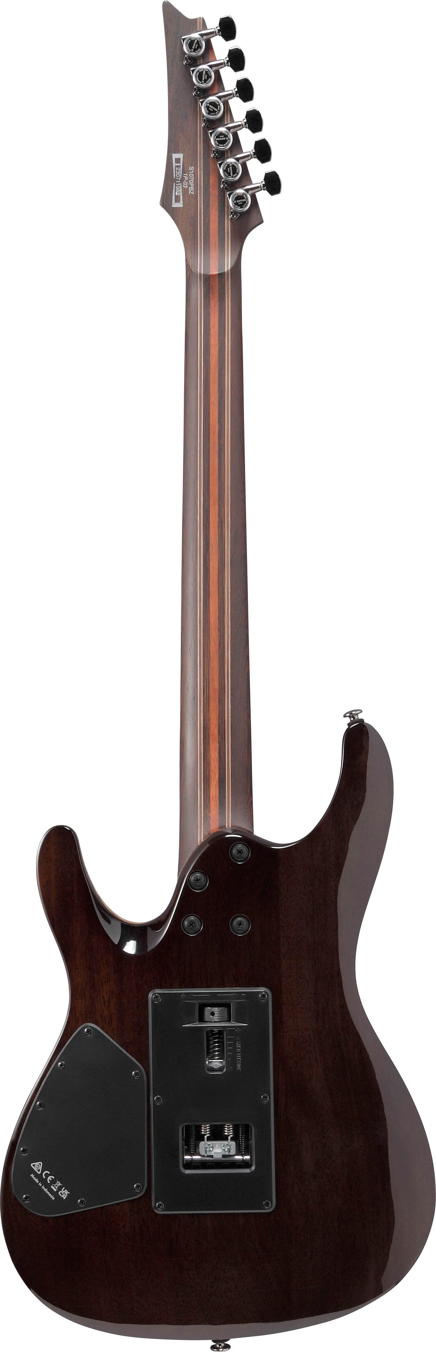 IBANEZ S1070PBZ CKB PREMIUM GUITARRA ELECTRICA CHARCOAL BLACK BURST - Image 2