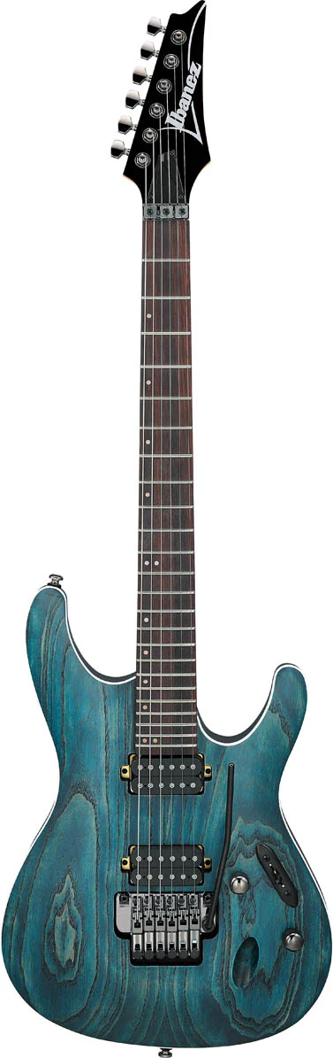IBANEZ S520AH OBF GUITARRA ELECTRICA COSMIC BLUE FLAT