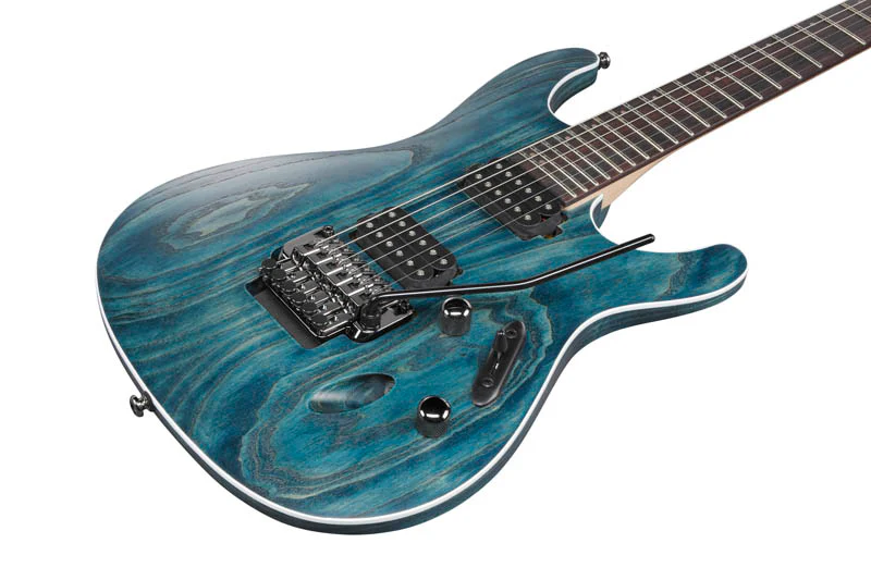 IBANEZ S520AH OBF GUITARRA ELECTRICA COSMIC BLUE FLAT - Image 6