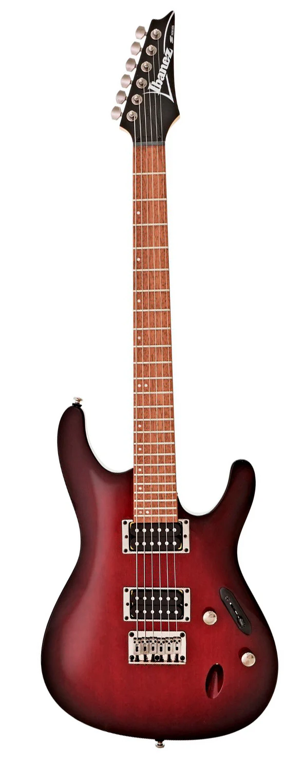 IBANEZ S521 BBS GUITARRA ELECTRICA BLACKBERRY SUNBURST