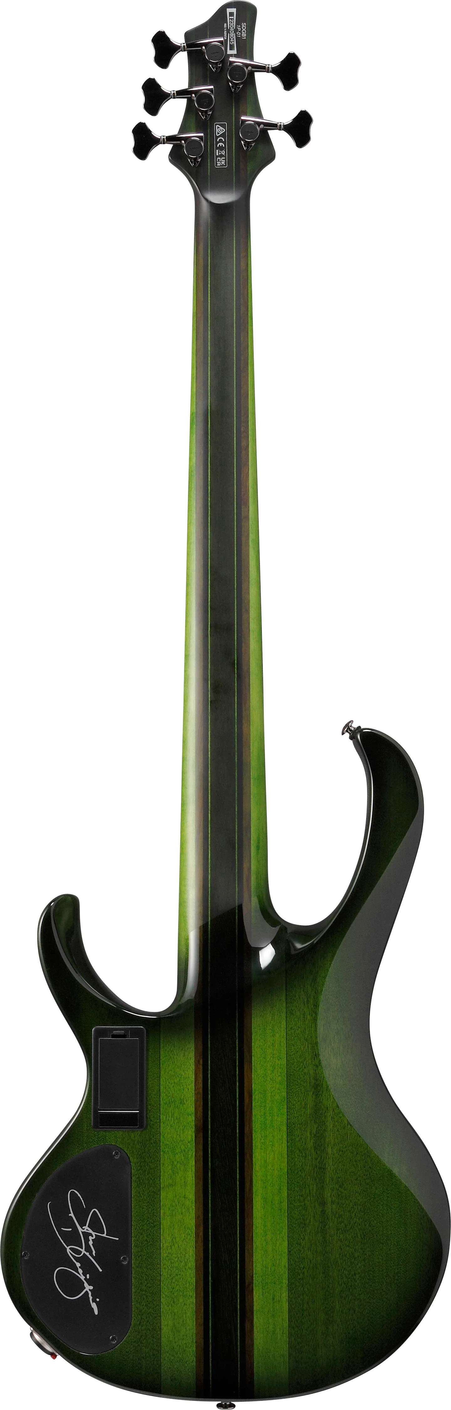 IBANEZ SDGB1 DMT STEVE DI GIORGIO BAJO ELECTRICO 5 CUERDAS DARK MOSS BURST - Image 2