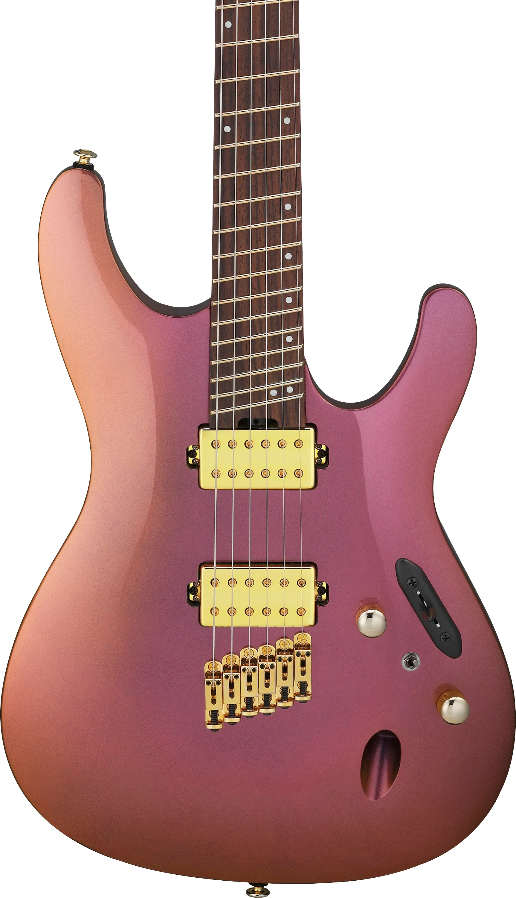 IBANEZ SML721 RGC GUITARRA ELECTRICA ROSE GOLD CHAMELEON - Image 4