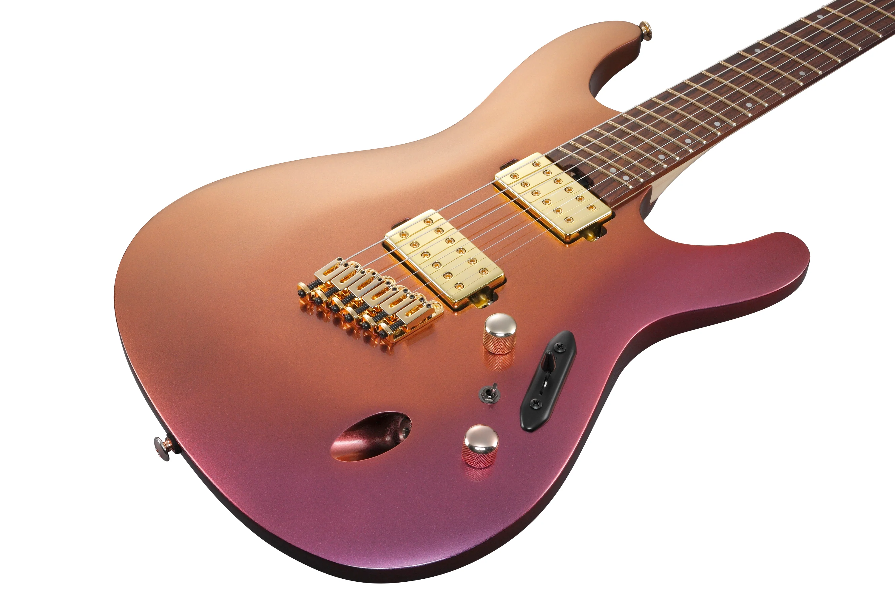 IBANEZ SML721 RGC GUITARRA ELECTRICA ROSE GOLD CHAMELEON - Image 8