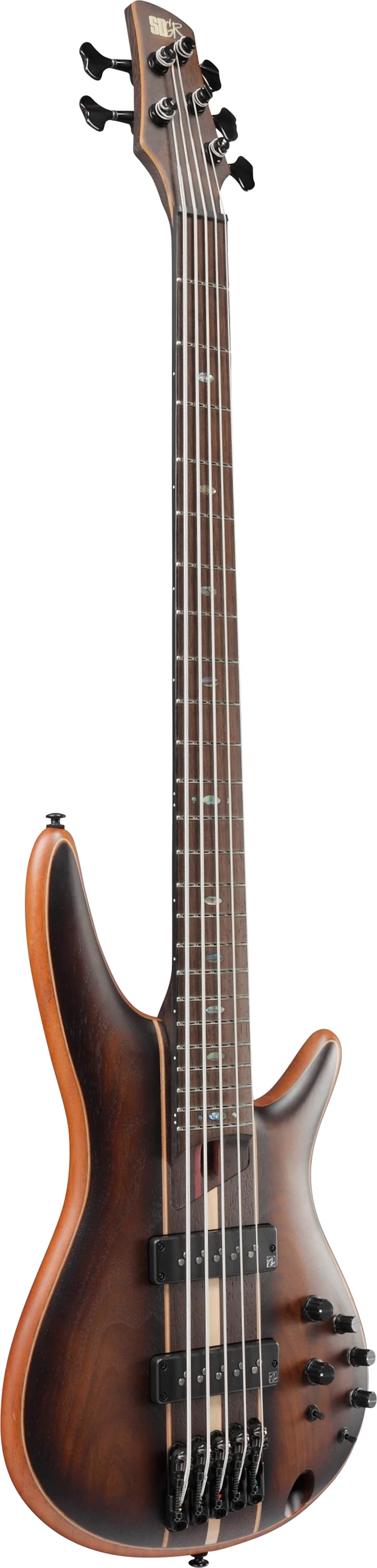 IBANEZ SR1355B DUF BAJO ELECTRICO 5 CUERDAS DUAL MOCHA BURST FLAT - Image 2