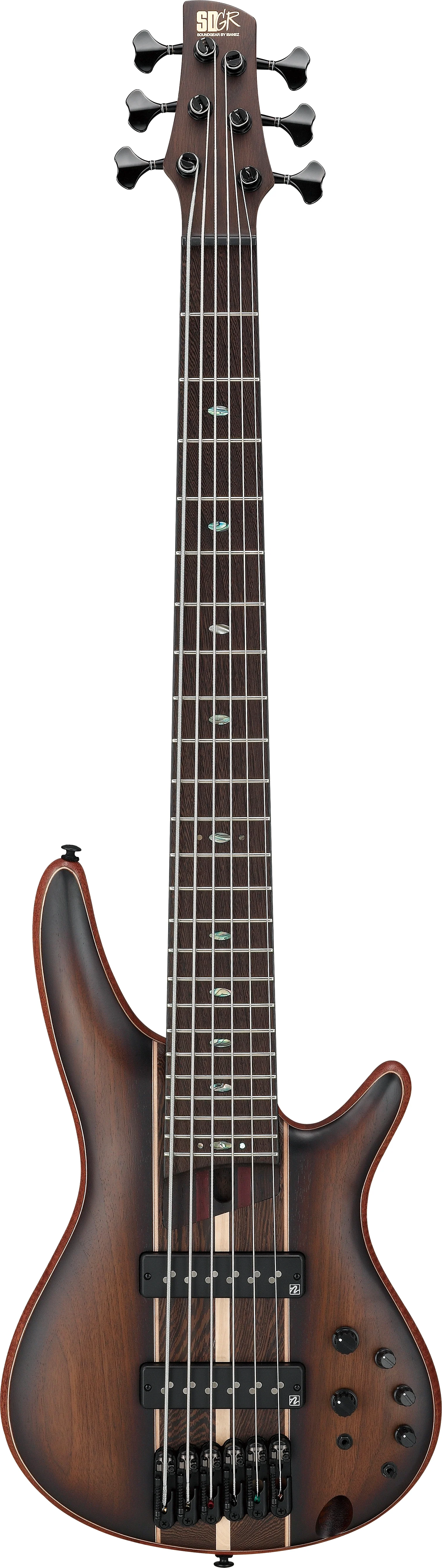 IBANEZ SR1356B DUF BAJO ELECTRICO 6 CUERDAS DUAL MOCHA BURST FLAT