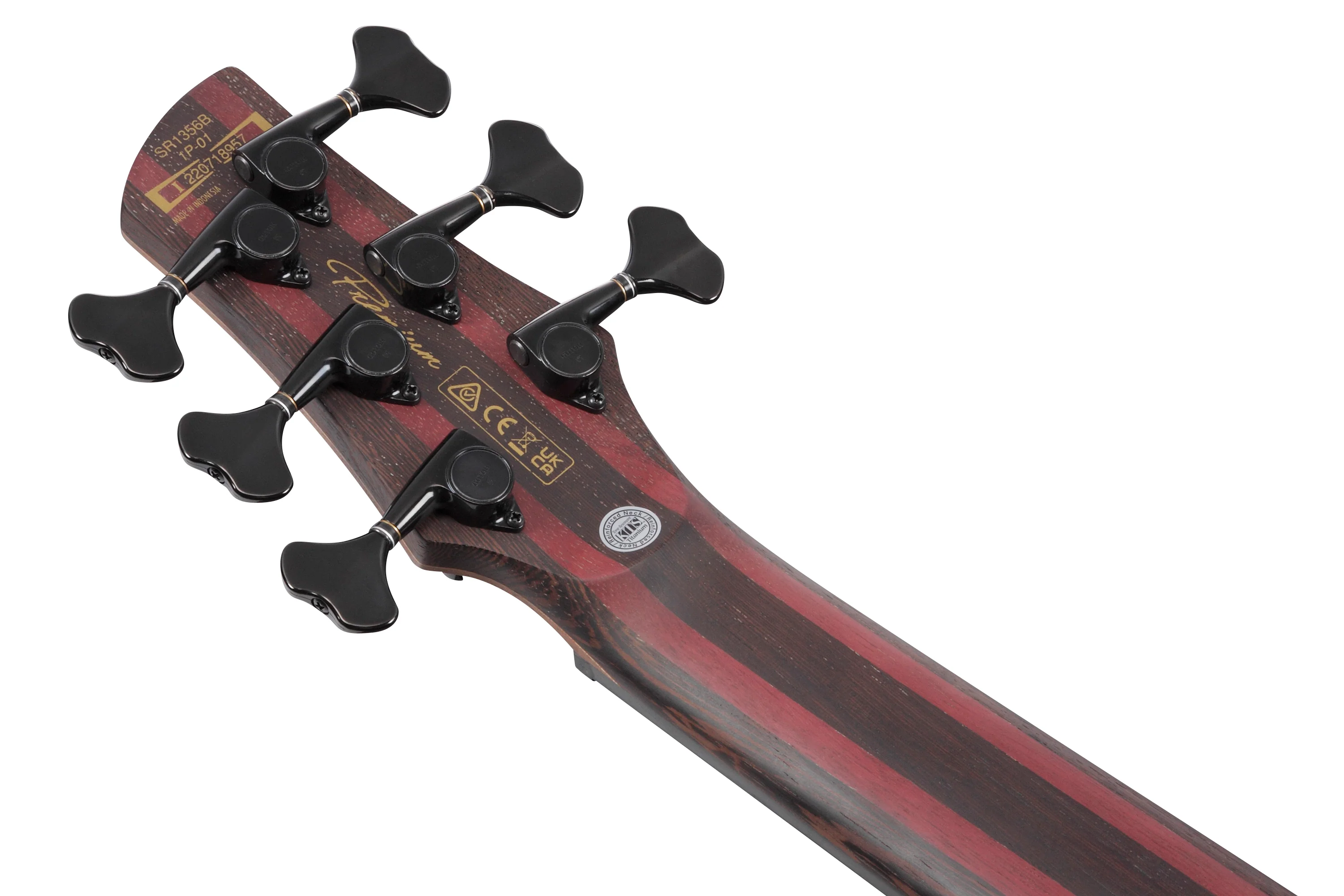 IBANEZ SR1356B DUF BAJO ELECTRICO 6 CUERDAS DUAL MOCHA BURST FLAT - Image 7