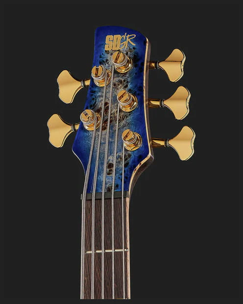 IBANEZ SR2605 CBB PREMIUM BAJO ELECTRICO 5 CUERDAS CERULEAN BLUE BURST - Image 10