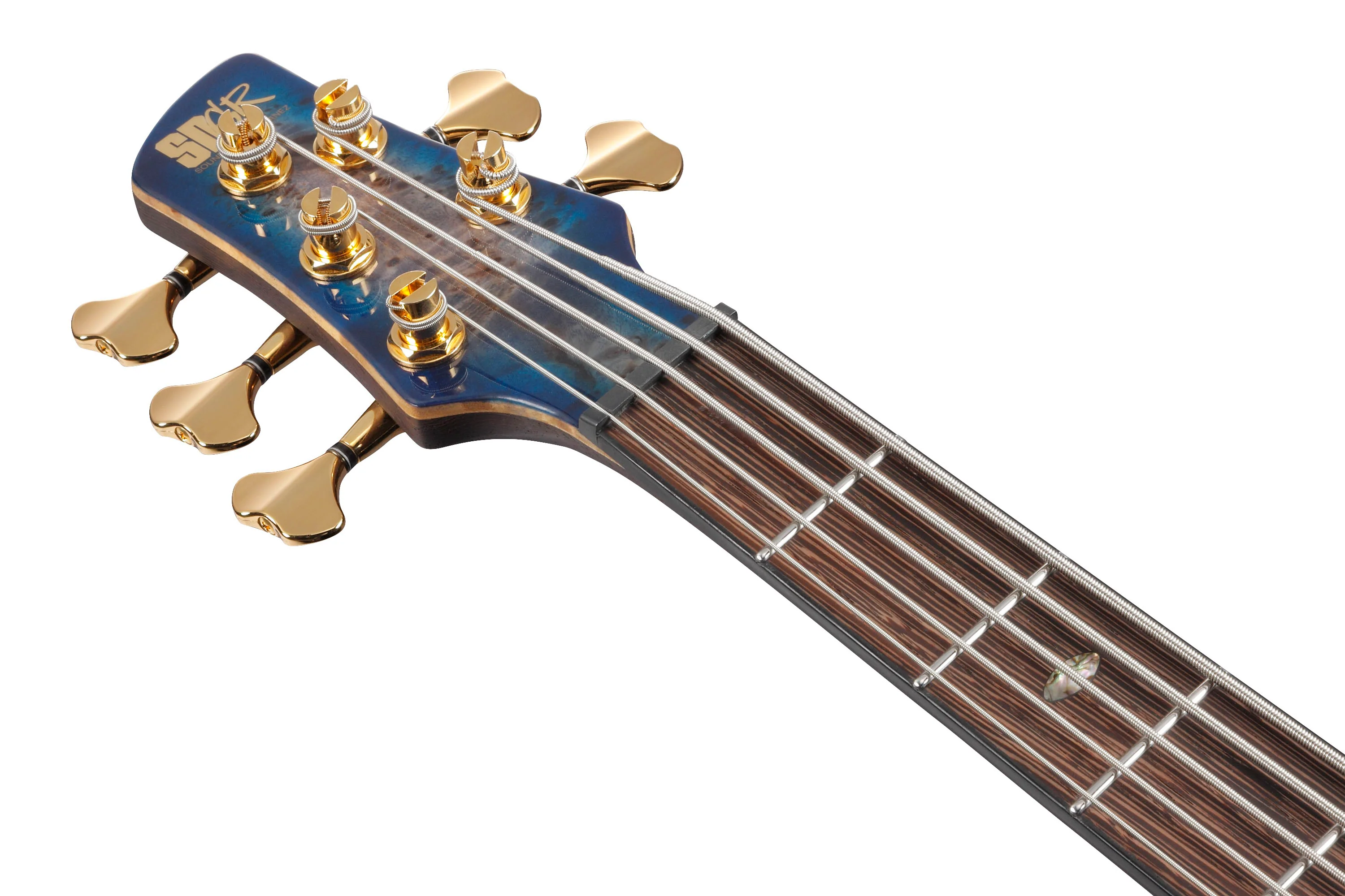 IBANEZ SR2605L CBB PREMIUM BAJO ELECTRICO 5 CUERDAS PARA ZURDOS CERULEAN BLUE BURST - Image 6