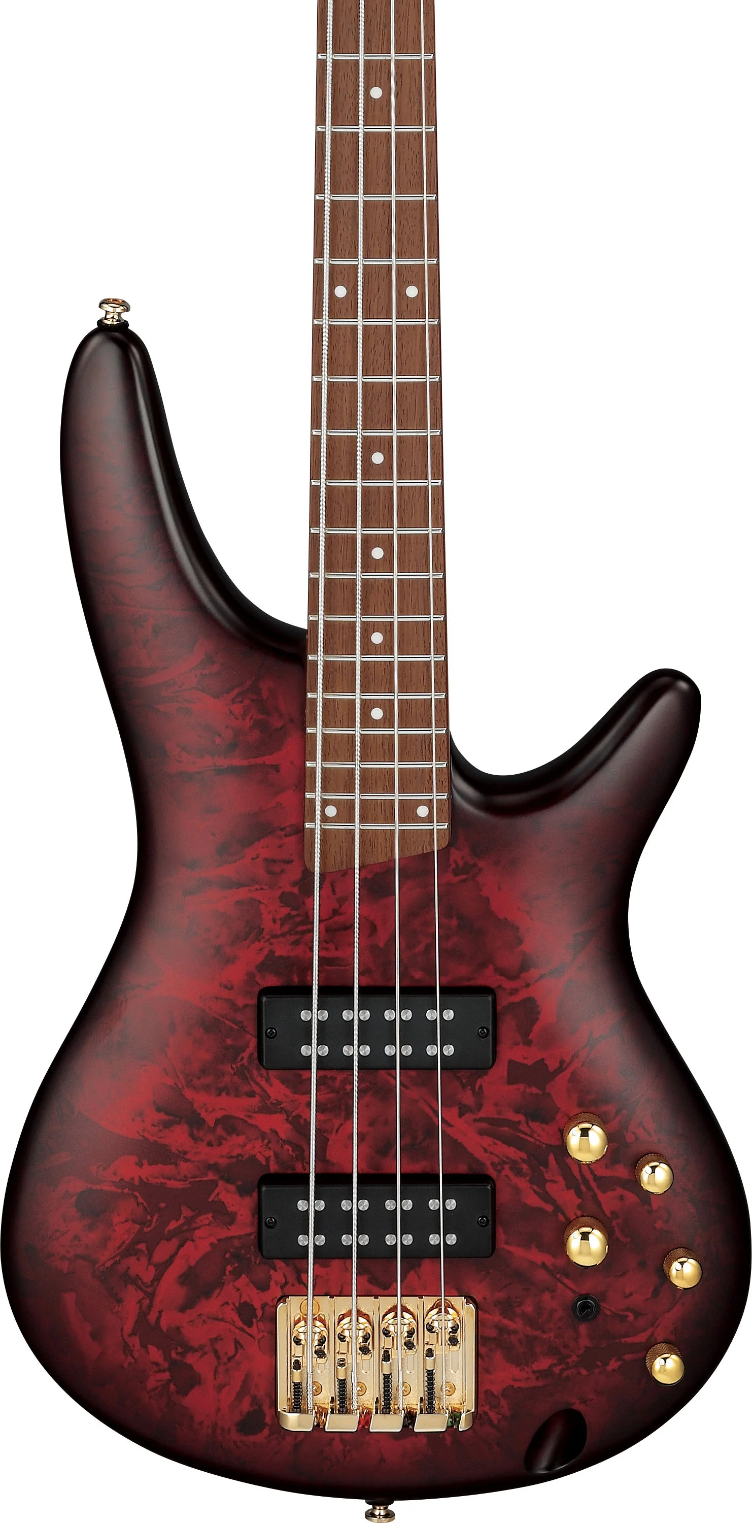 IBANEZ SR300EDX WZM BAJO ELECTRICO WINE RED FROZEN MATTE - Image 4