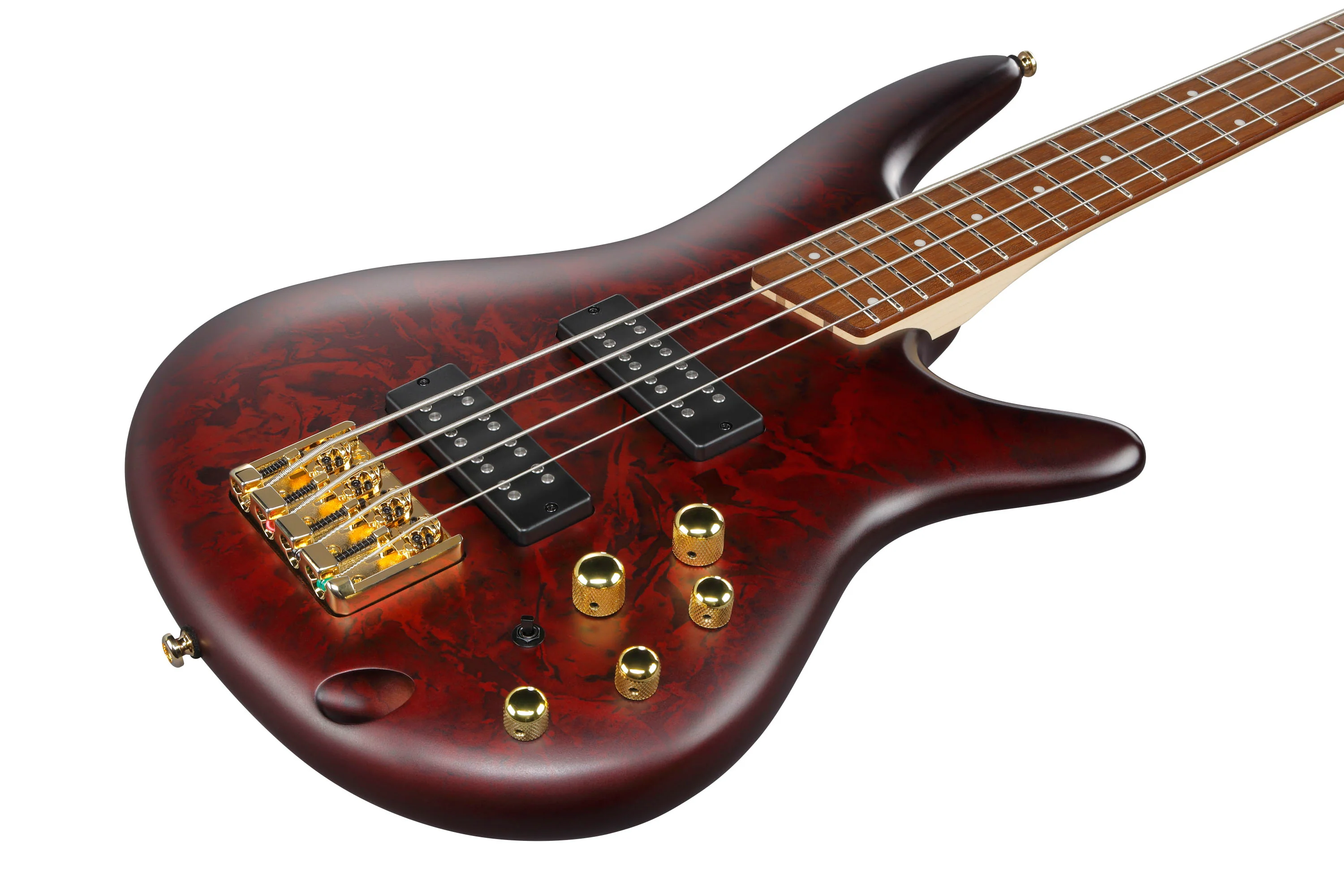 IBANEZ SR300EDX WZM BAJO ELECTRICO WINE RED FROZEN MATTE - Image 6