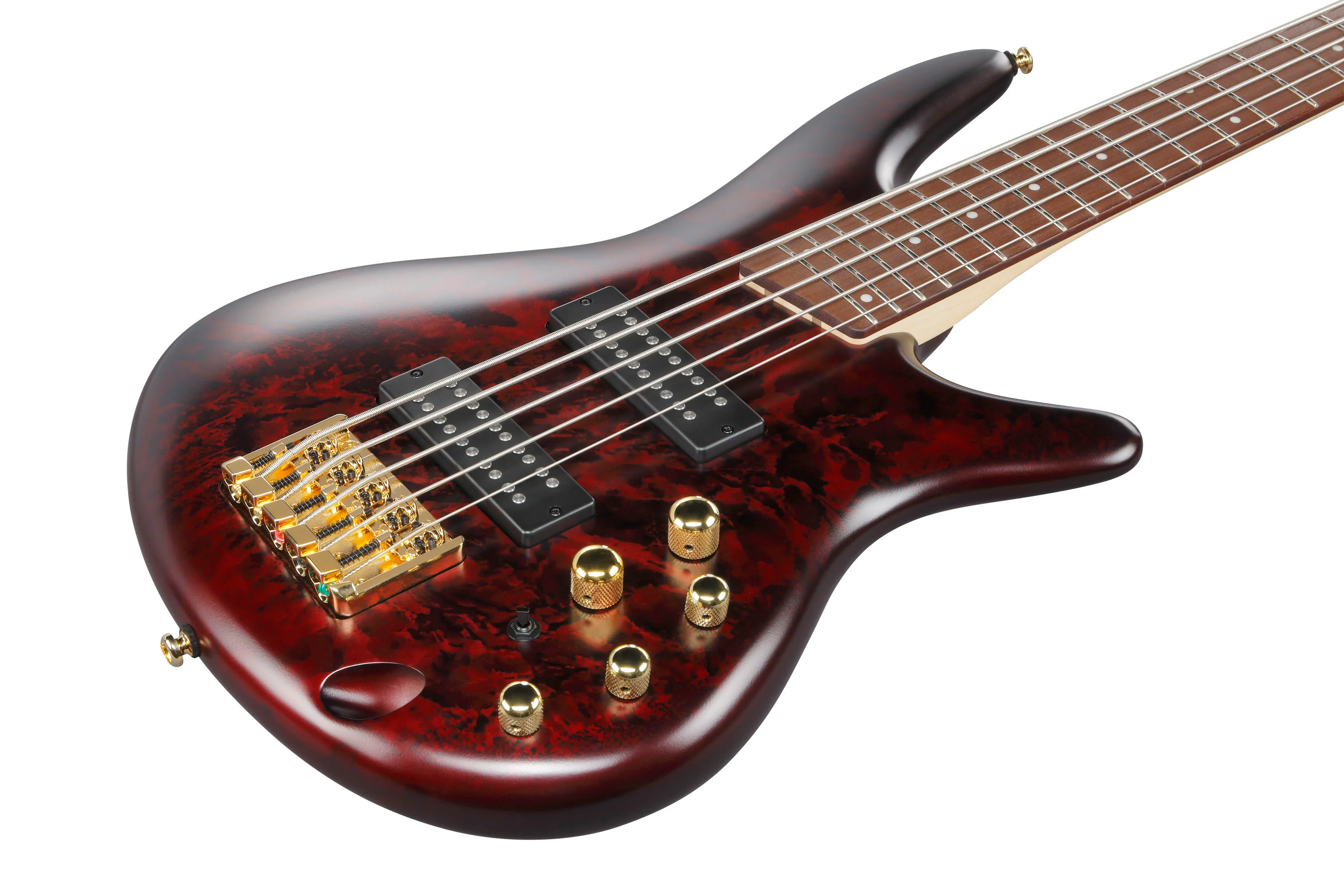 IBANEZ SR305EDX WZM BAJO ELECTRICO 5 CUERDAS WINE RED FROZEN MATTE - Image 6