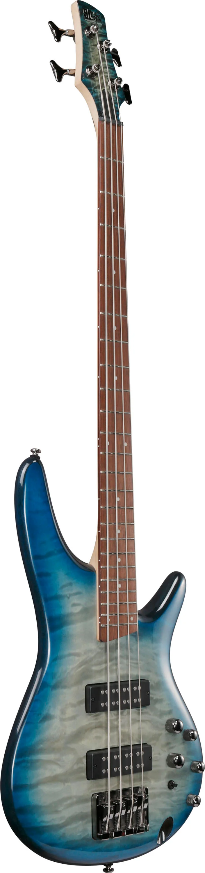 IBANEZ SR400EQM SCB BAJO ELECTRICO STAINED COSMIC BLUE STARBURST - Image 2